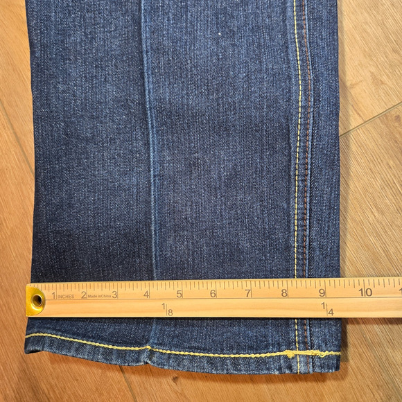 Vintage Y2K Coogi Baggy Jeans 38x34 Blue Embroidered Pockets Skater Street Style - Picture 9 of 12